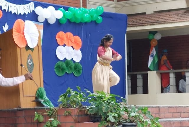 Bishop Cotton Women's Christian College Bangalore 75th Independence day celebration photo 6